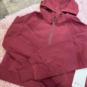 Lululemon scuba oversized 1/2 zip hoodie